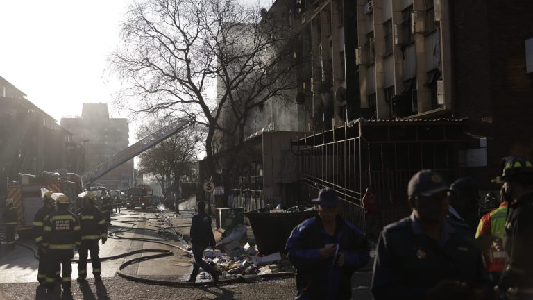 More than 60 dead as fire engulfs building in South Africa’s Johannesburg