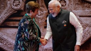 IMF chief says new Biden-backed economic corridor should not exclude any countries