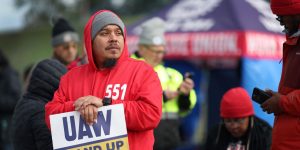 In surprise move, UAW says 8,700 Ford workers walk off job at Louisville truck plant