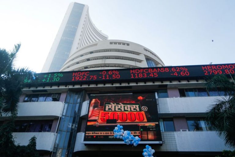 India stocks higher at close of trade; Nifty 50 up 0.19%